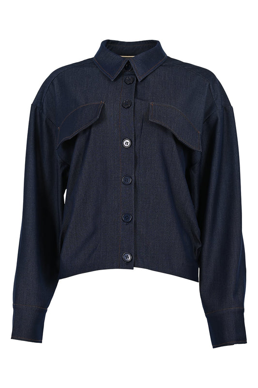 PALEY - JACKET DENIM LOOK