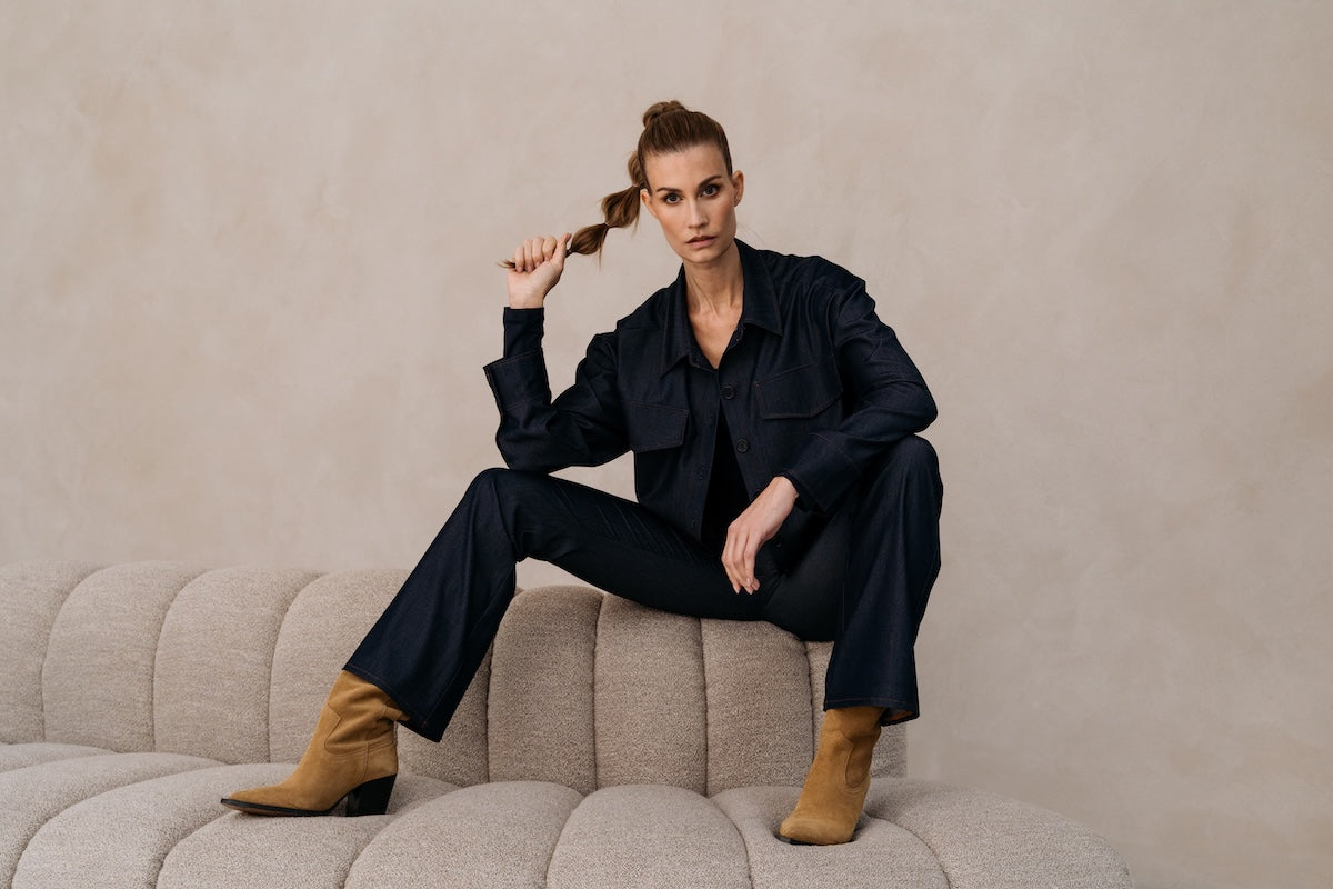 PALEY - JACKET DENIM LOOK