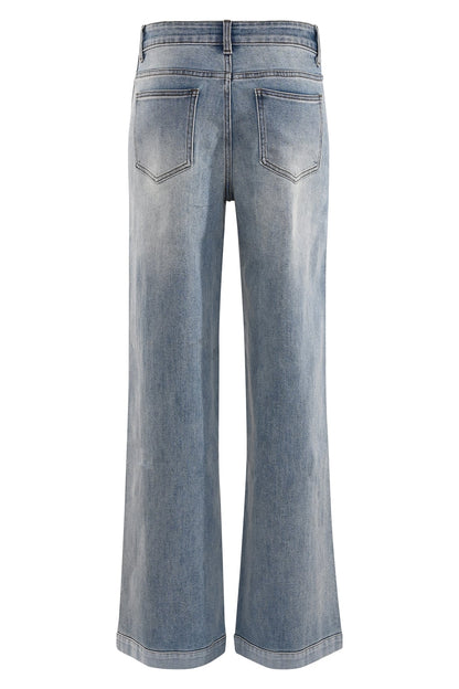 achterkant lisboa jeans washed blue met kontzakken