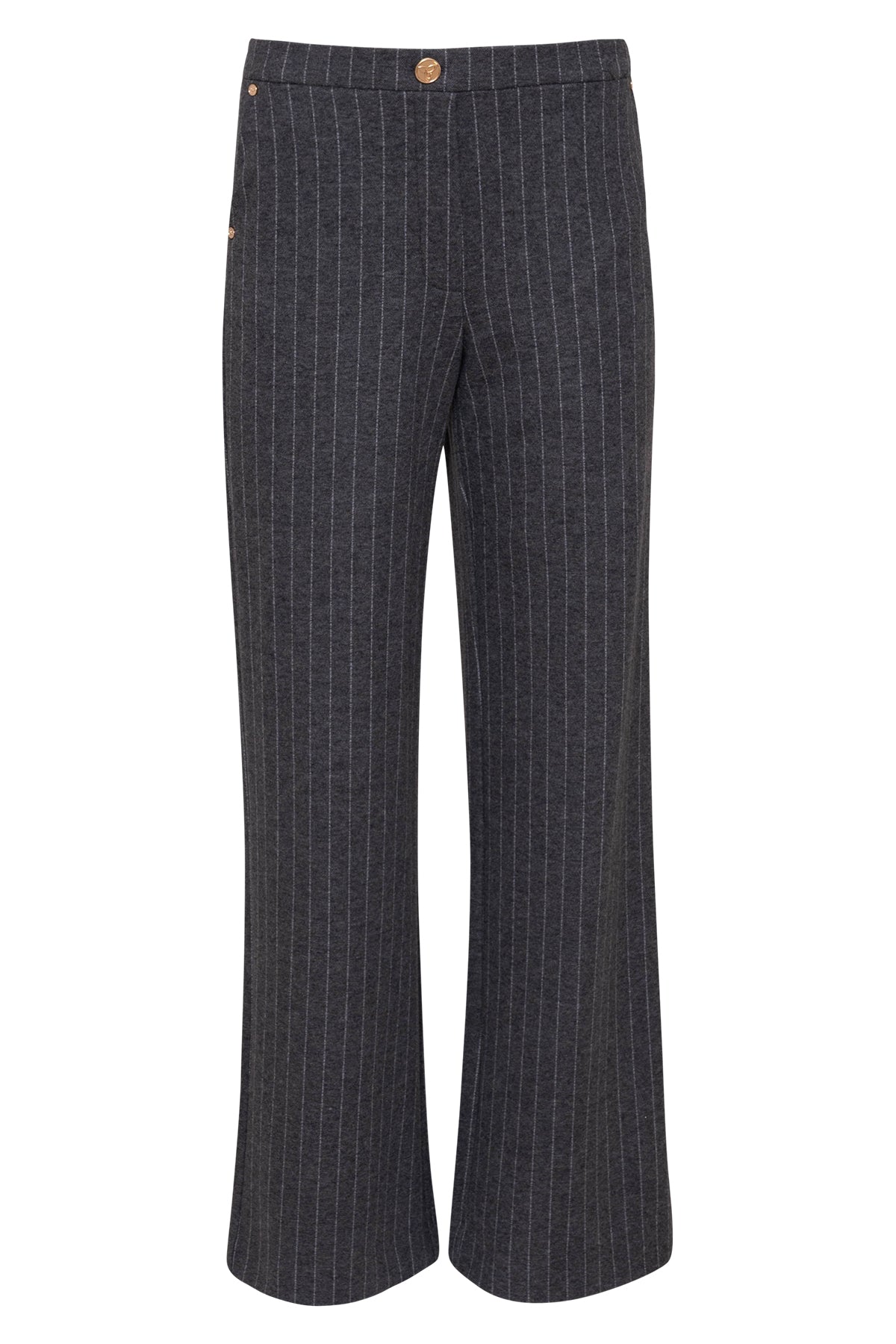 Patti grijze pinstripe pantalon