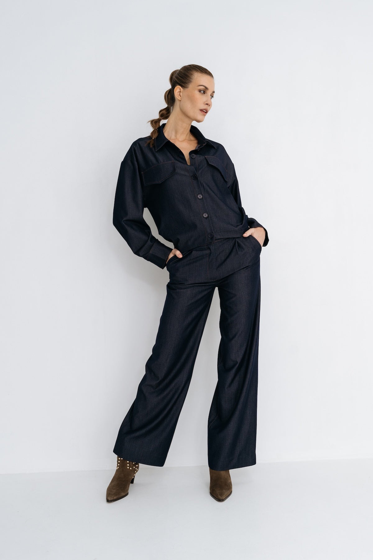 PALEY - JACKET DENIM LOOK