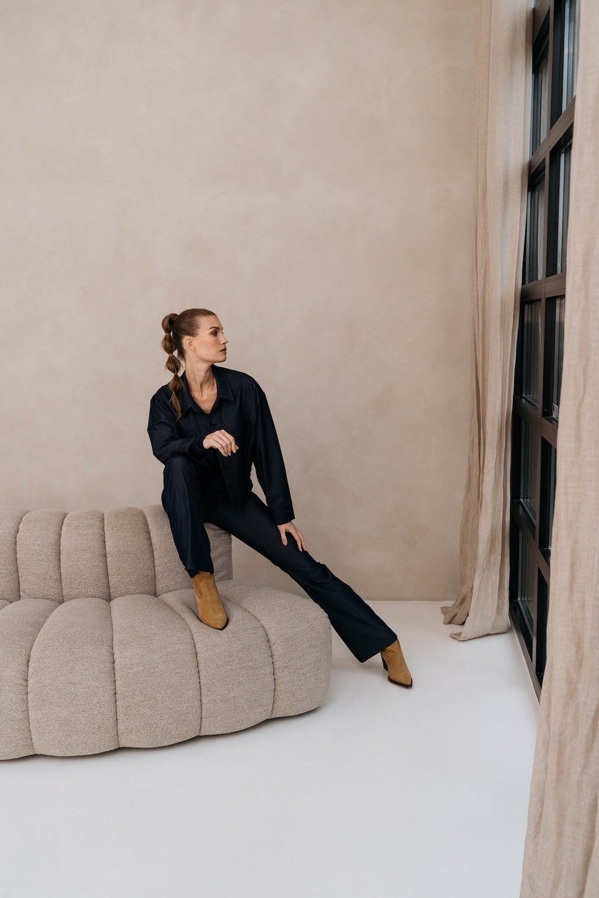 PALEY - JACKET DENIM LOOK